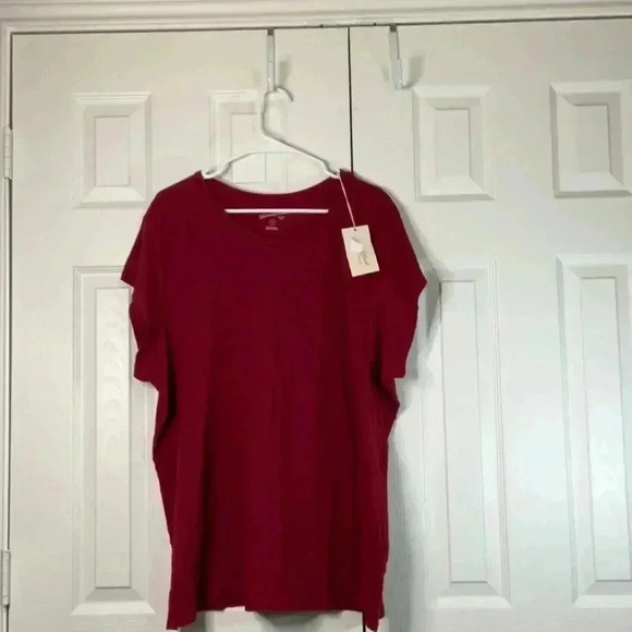 UNIVERSAL THREAD - Women's  Short Sleeve Crew Neck Pullover T-Shirt Size 3X - Picture 1 of 7